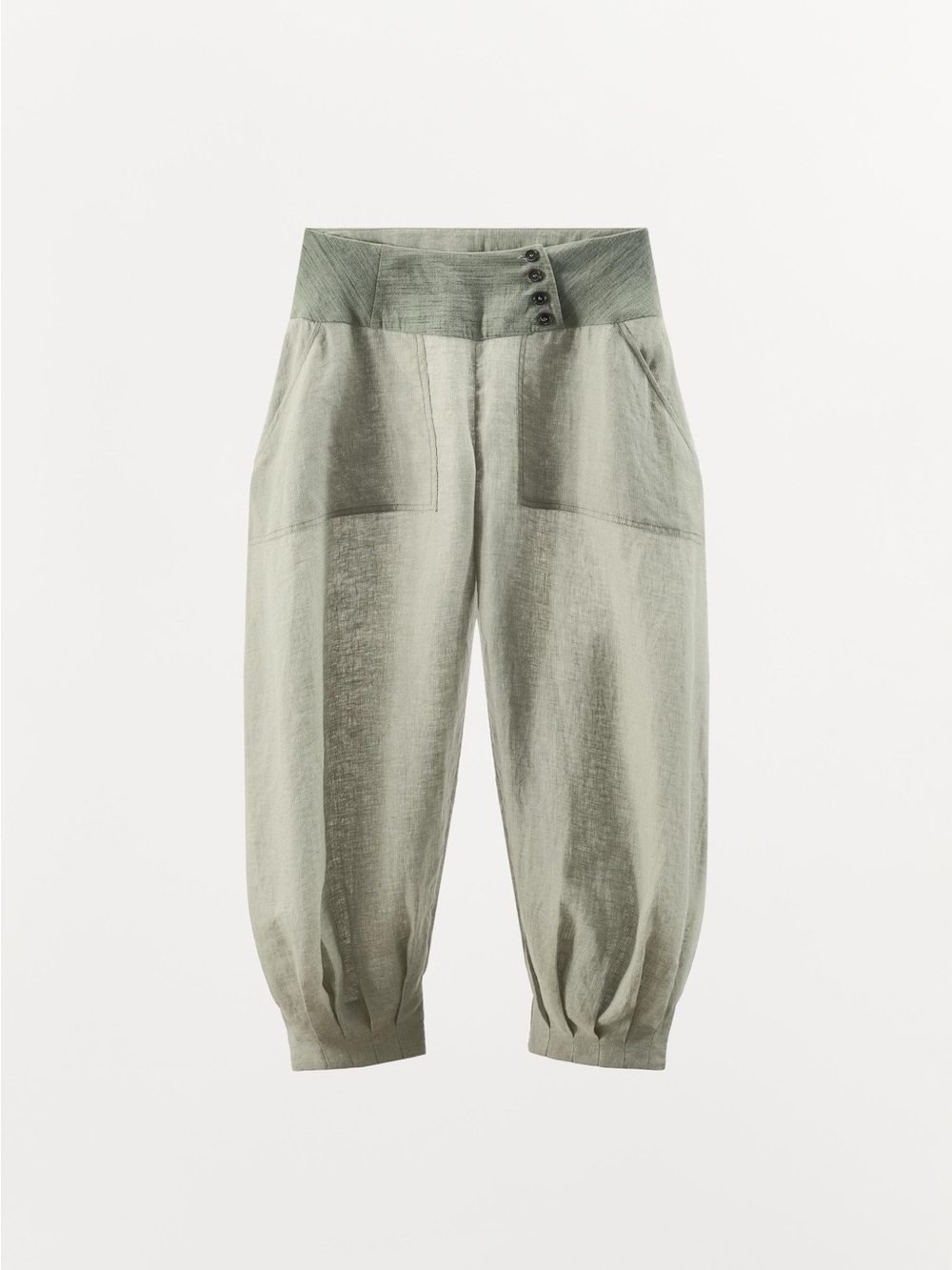 MWOT Zara Sage sarouel Green